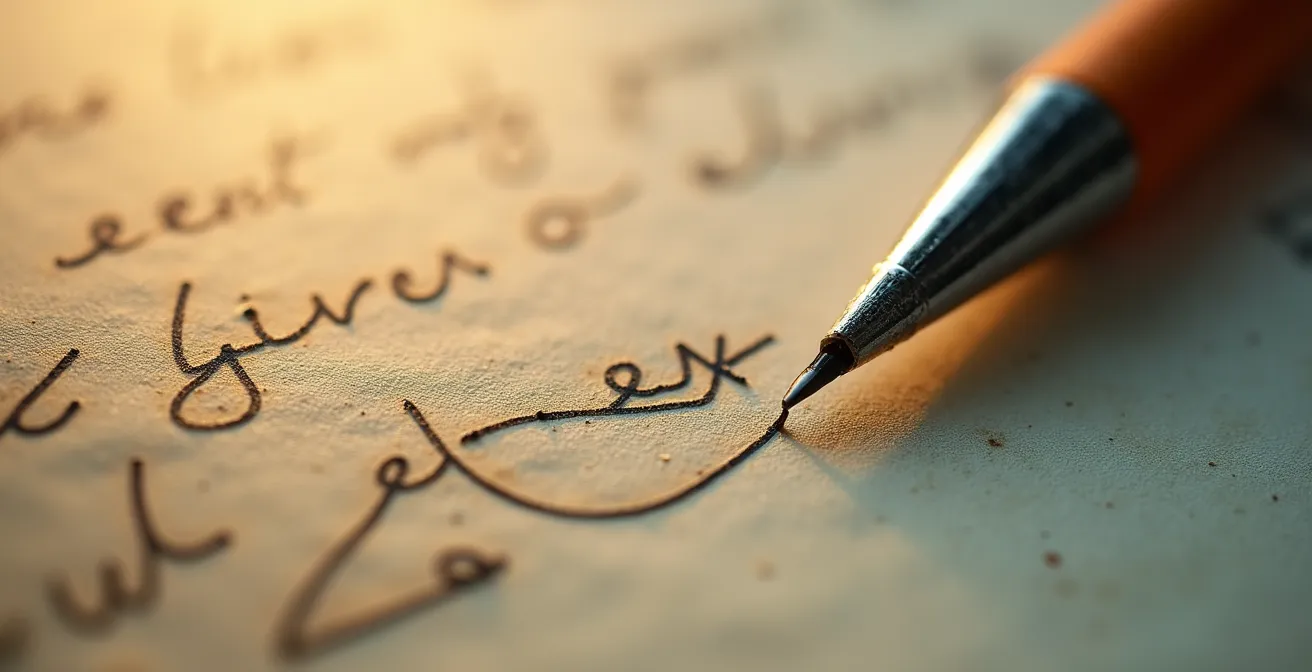 Détail macro de la texture d'un papier ancien